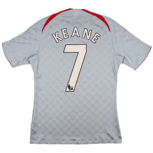Liverpool 2008-09 Away Shirt (Keane #7)(S) (Excellent)