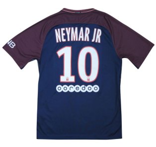 PSG 2017-18 Home Shirt (Neymar Jr #10) (S) (Good)