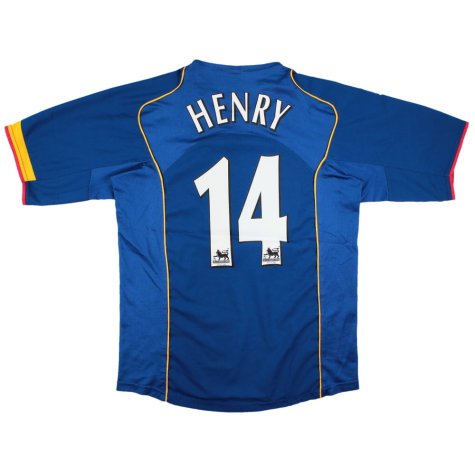 Arsenal 2004-05 Away Shirt (S) Henry #14 (Excellent)