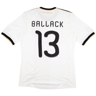 Germany 2010-11 Home Shirt (M) Ballack #13 (Excellent)