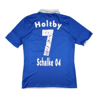 Schalke 2010-12 Home Shirt (M) Holtby #7 (Very Good)