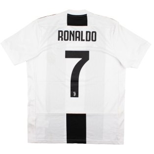 Juventus 2018-19 Home Shirt (M) Ronaldo #7 (Good)