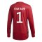 2020-2021 Germany Home Adidas Goalkeeper Shirt (Your Name)