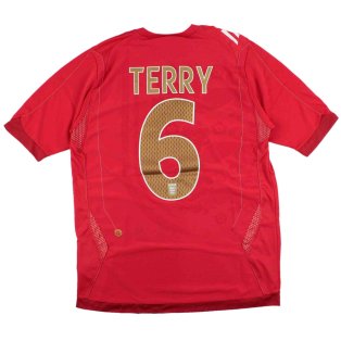 England 2006-08 Away Shirt (S) Terry #6 (Very Good)