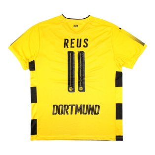 Borussia Dortmund 2017-18 Home Shirt (L) Reus #11 (Very Good)