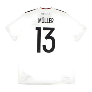 Germany 2017 Confederations Cup Home Shirt (L) Muller #13 (Good)