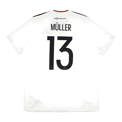 Germany 2017 Confederations Cup Home Shirt (L) Muller #13 (Good)