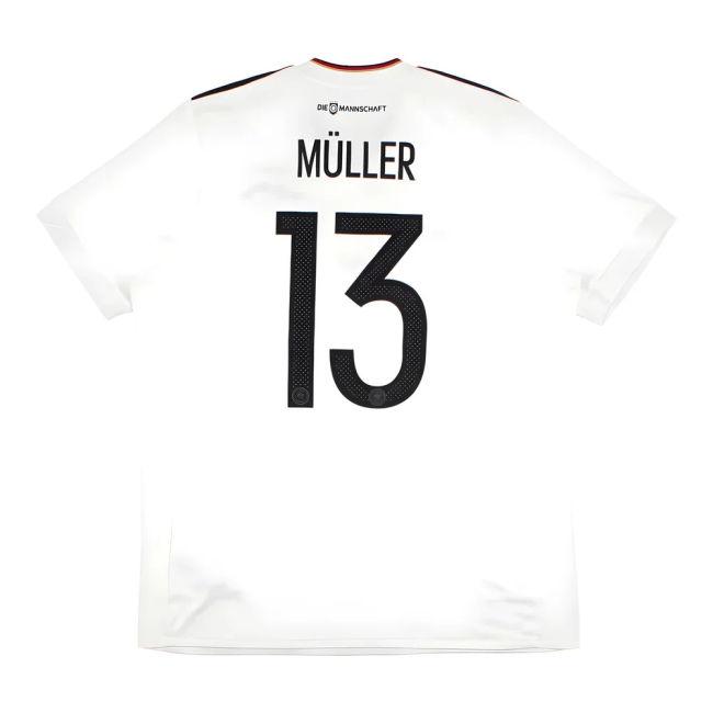 Germany 2017 Confederations Cup Home Shirt (L) Muller #13 (Good)