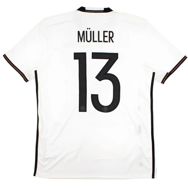 Germany 2016-17 Home Shirt (M) Muller #13 (Excellent)