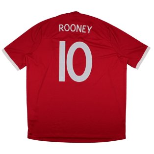 England 2010-11 Away Shirt (3XL) Rooney #10 (Mint)