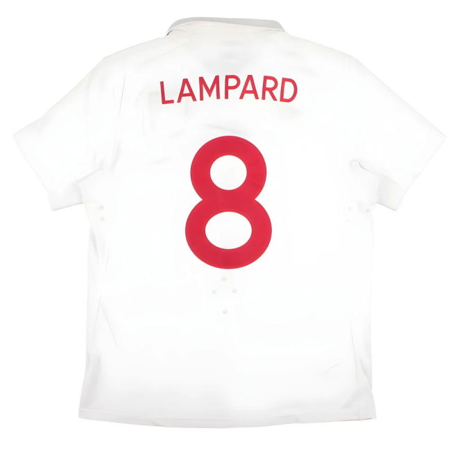 England 2009-10 Home Shirt (XL) Lampard #8 (Excellent)