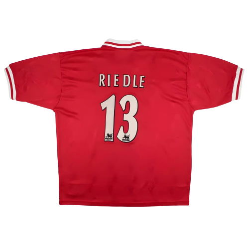 Liverpool 1996-98 Home Shirt (XL) Riedle #13 (Excellent)