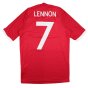 England 2010-11 Away Shirt (South Africa Badge Detail) (S) Lennon #7 (Excellent)