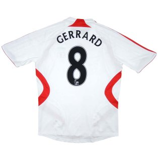 Liverpool 2006-08 Home Shirt (XL) Gerrard #8 ((Good) M)