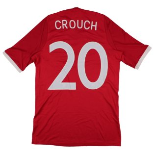 England 2010-11 Away Shirt (S) Crouch #20 (Excellent)