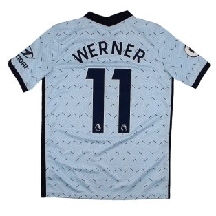 Chelsea 2020/21 Away Shirt (XL Boys) Werner #11 (Very Good)