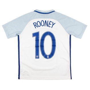 England 2016-17 Home Shirt (XL Boys) Rooney #10 (Fair)
