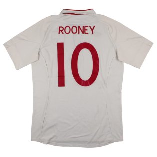 England 2012-13 Home Shirt (M) Rooney #10 (Very Good)
