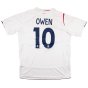 England 2005-07 Home (L) Owen #10 (Good)