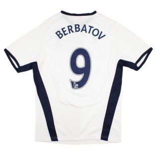 Tottenham Hotspur 2008-09 Home Shirt (M) Berbatov #9 (Very Good)