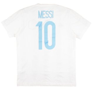 Adidas Argentina Home Shirt with Messi 10 Printing 2022-2023