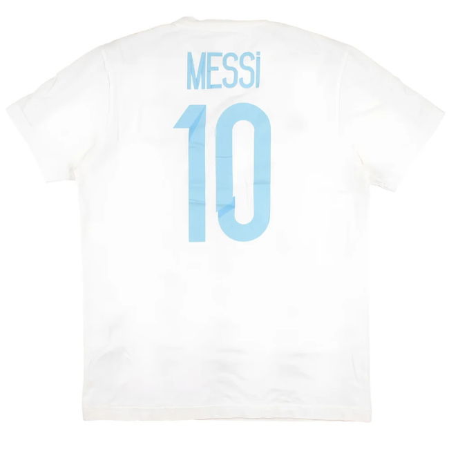 Argentina 2014-15 Adidas Home T Shirt (M) Messi #10 (Excellent)
