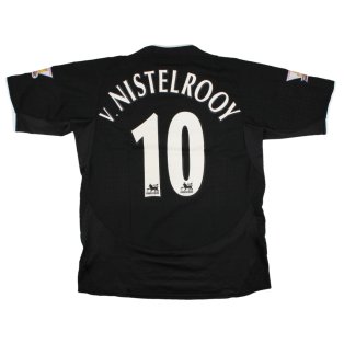 Manchester United 2003-05 Away Shirt (XL Boys) V. Nistelrooy #10 (Very Good)