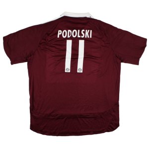 Bayern Munich 2006-07 Champions League Third Shirt (XL) Podolski #11 (Very Good)