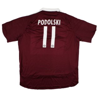 Bayern Munich 2006-07 Champions League Third Shirt (XL) Podolski #11 (Very Good)