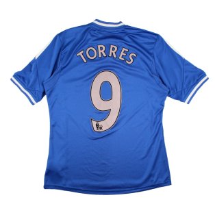 Chelsea 2013-14 Home Shirt (M) Torres #9 (Good)