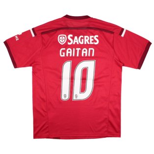 Benfica 2014-15 Home Shirt (L) Gaitan #10 (Very Good)