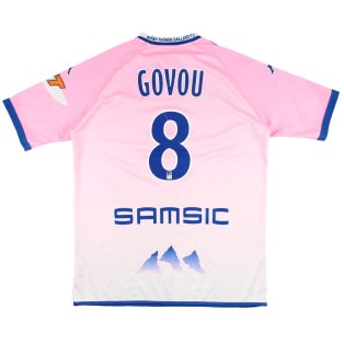Evian 2011-12 Home Shirt (XL) Govou #8 (Good)