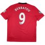 Manchester United 2009-10 Home Shirt (L) Berbatov #9 (Very Good)