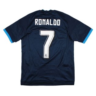 Real Madrid 2015-16 Third Shirt (S) Ronaldo #7 (Excellent)