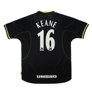 Manchester United 1998-99 Third Shirt (Keane #16) (M) (Excellent)