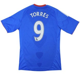 Chelsea 2010-2011 Home Shirt (Torres #9) (XXL) (Excellent)