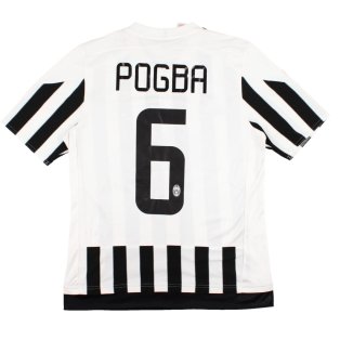 Juventus No6 Pogba Home Jersey
