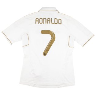 Real Madrid 2011-12 Home Shirt (M) Ronaldo #7 (Very Good)