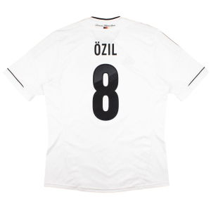 Germany 2012-13 Home Shirt (L) Ozil #8 (Mint)