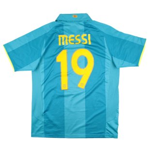 Barcelona 2007-08 Away Shirt (M) Messi #19 (Very Good)