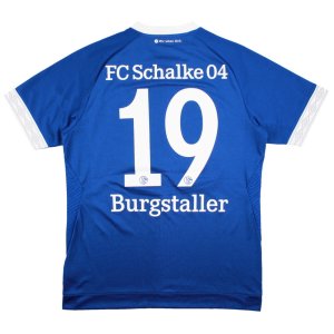 Schalke 2018-19 Home Shirt (M) Burgstaller #19 (Mint)