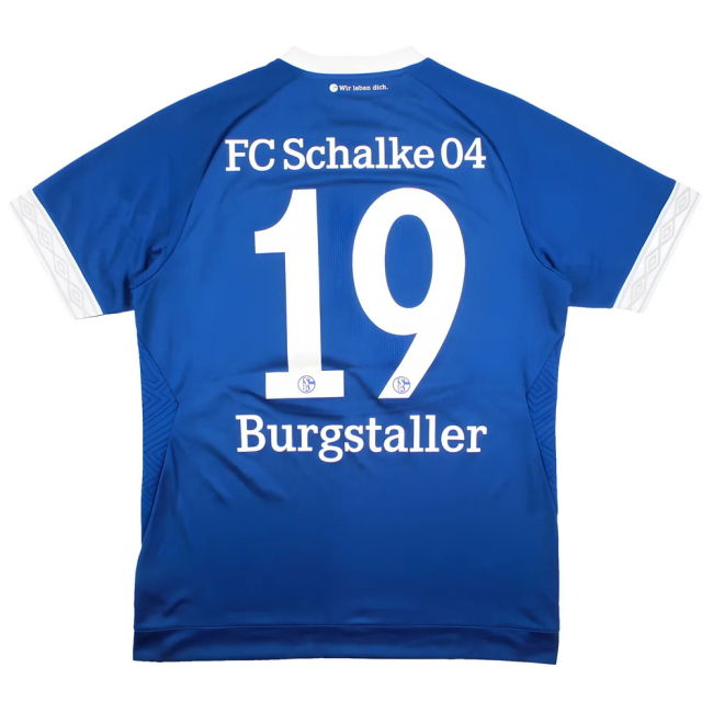 Schalke 2018-19 Home Shirt (M) Burgstaller #19 (Mint)