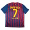 Barcelona 2011-12 Home Shirt (XL) David Villa #7 (Very Good)