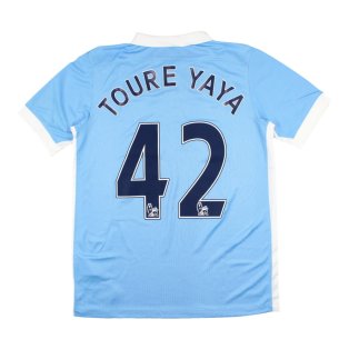 Manchester City 2015-16 Home Shirt (XLB) Toure Yaya #42 (BNWT)