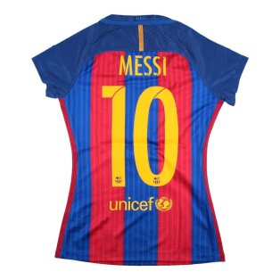 Barcelona 2016-17 Home Shirt (Women\'s) (BNWT) (Womens XS) Messi #10 (BNWT)