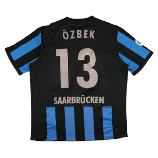 Saarbrucken 2010-11 Home Shirt (XL) Ozbek #13 (Good)