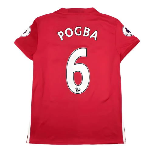 Manchester United 2016-17 Home Shirt (Womens 12) Pogba #6 (Very Good)