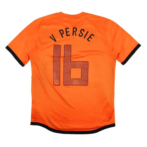 Holland 2012-13 Home Shirt (V.Persie #16) (M) (Very Good)