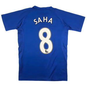 Everton 2010-11 Home Shirt (Saha #8) (S) (Very Good)