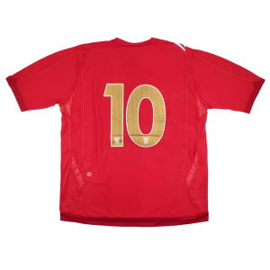 England 2006-08 Away (#10) (XL) (Excellent)